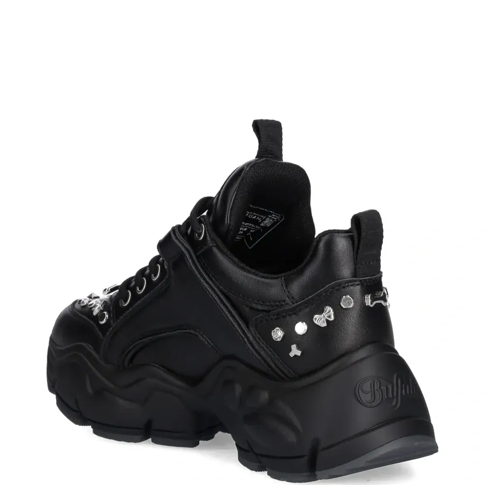 Кеды Binary Punk с цепями и заклёпками Кеды Binary Punk с цепями и заклёпками