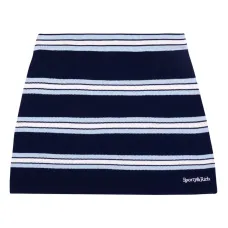 Юбка мини в полоску