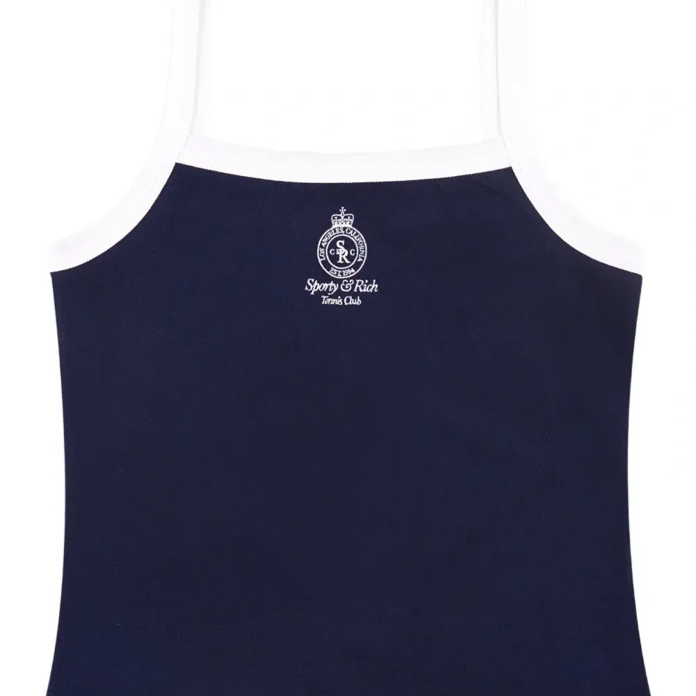 Топ в рубчик с контрастной отделкой