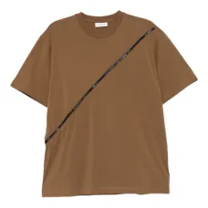 Футболка с декоративной спиральной застёжкой