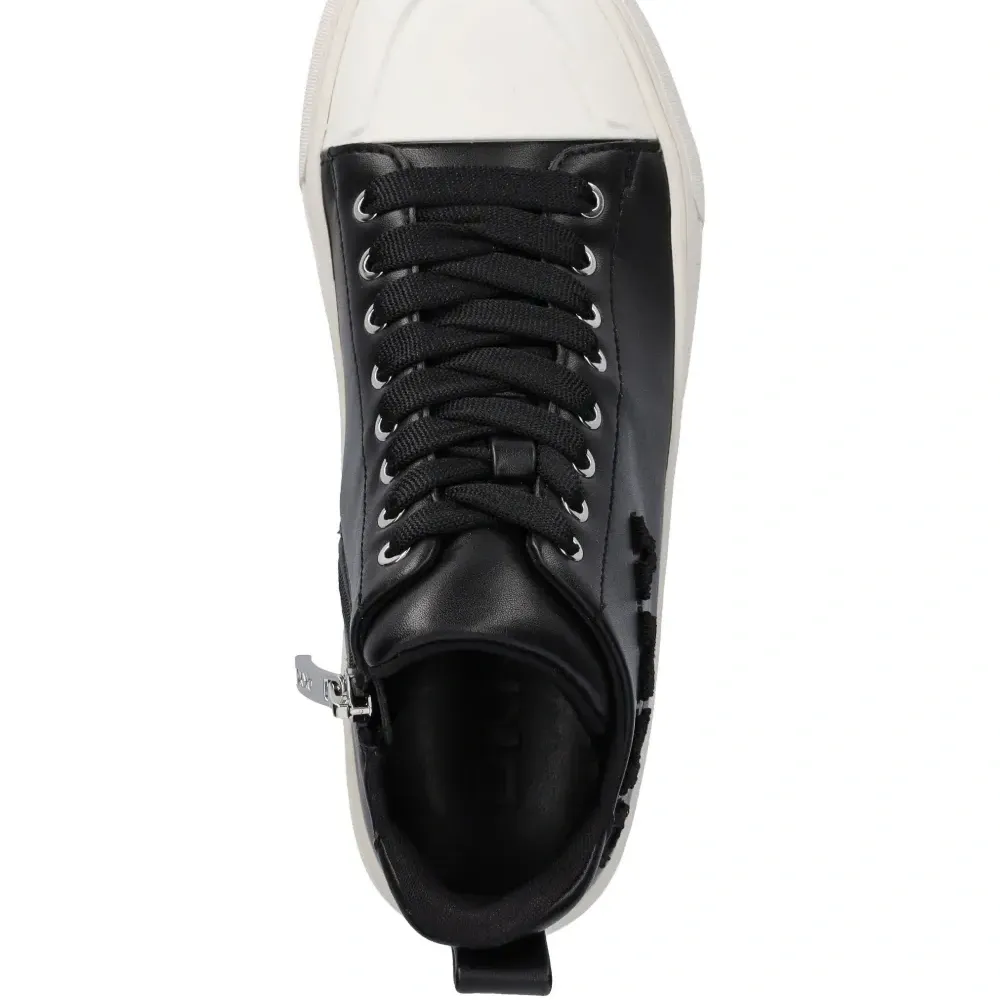 Высокие кроссовки с логотипом