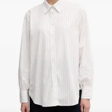 Рубашка в полоску на пуговицах Рубашка в полоску на пуговицах