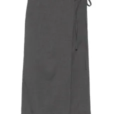 Юбка с запахом и завязками