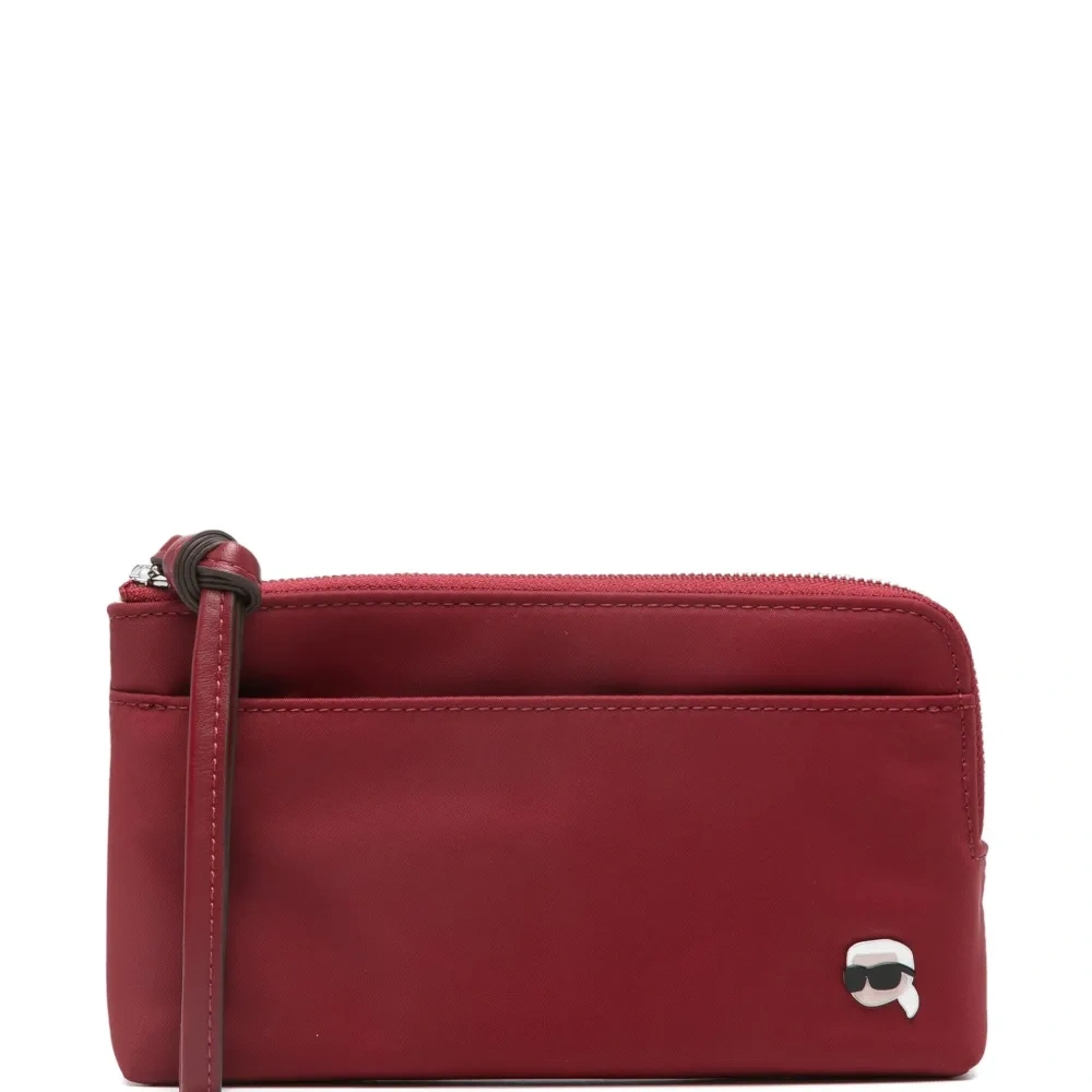 Кошелек с карманом на молнии