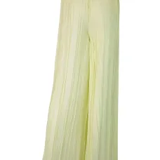 Плиссированные брюки с эластичным поясом