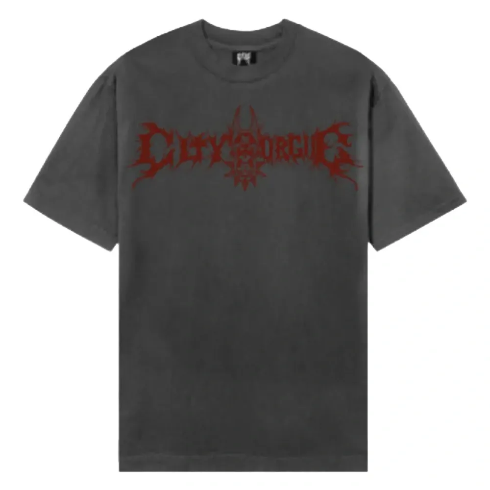 Футболка с принтом Metal Tour