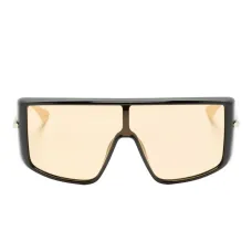 Солнцезащитные очки с геометрической оправой Солнцезащитные очки с геометрической оправой