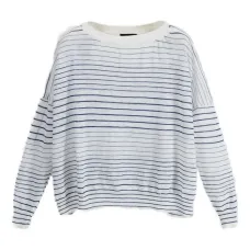 Длинноракавная футболка в полоску