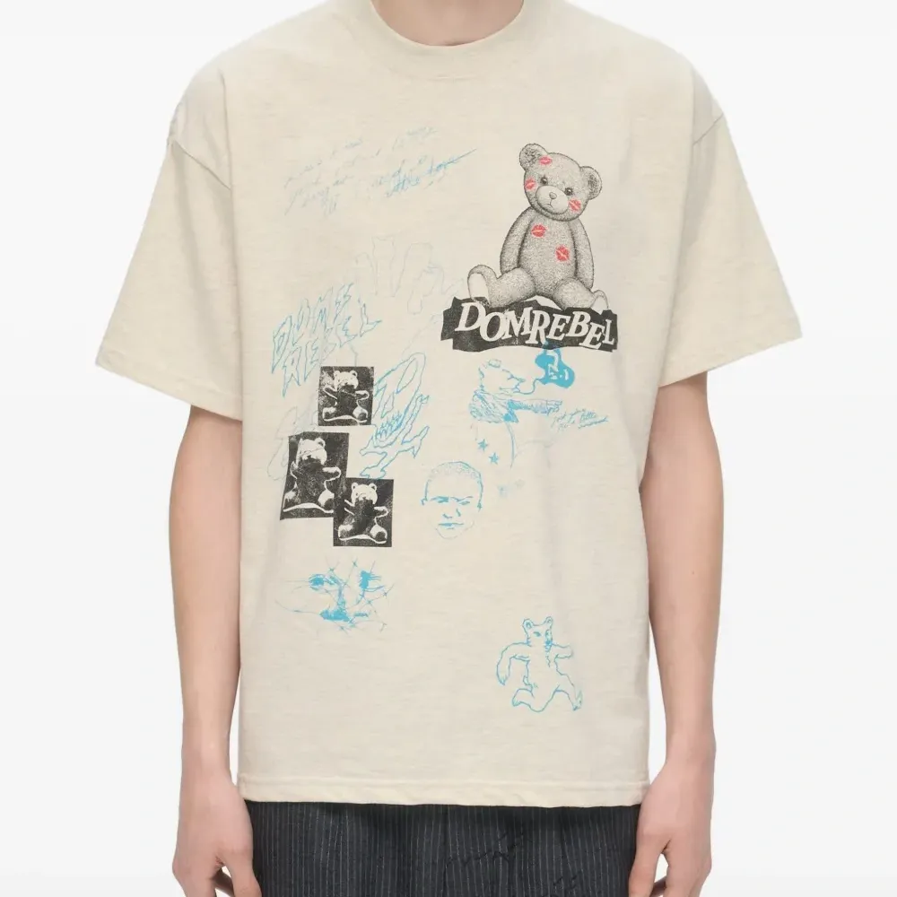 Футболка High Low с принтом