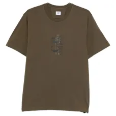 Футболка с принтом логотипа