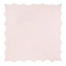 Вязаный шарф с волнистым краем