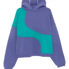 Двухцветное худи