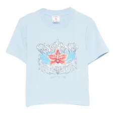 Хлопковая футболка с принтом "орхидеи" Blades