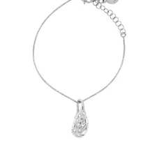 Браслет с подвеской в форме капли