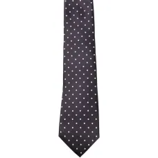 Шёлковый галстук в горошек