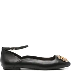 Балетки с ремешком на щиколотке