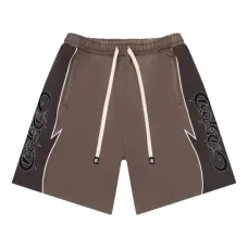 Шорты с графическим принтом на кулиске Шорты с графическим принтом на кулиске