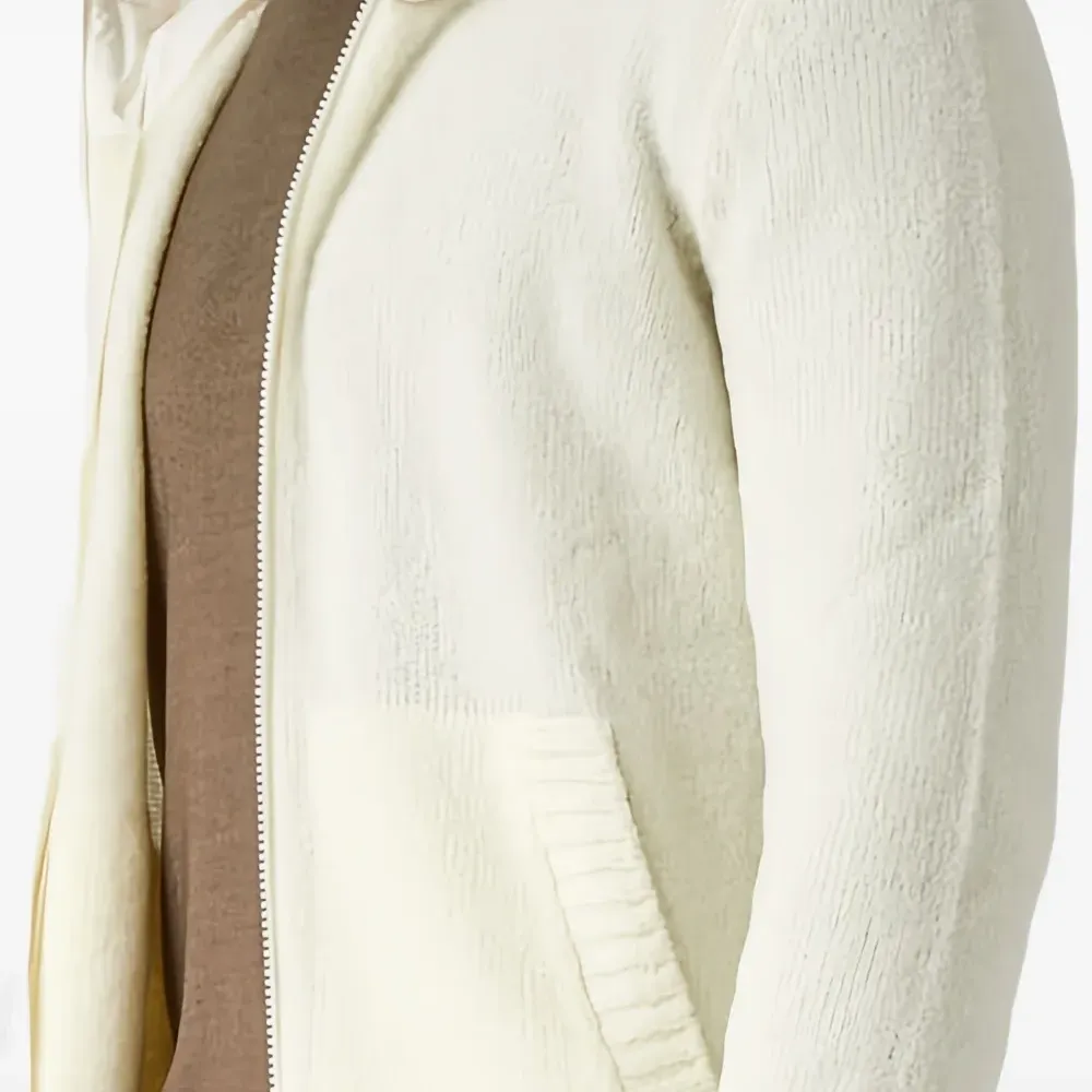 Трикотаж на молнии с капюшоном