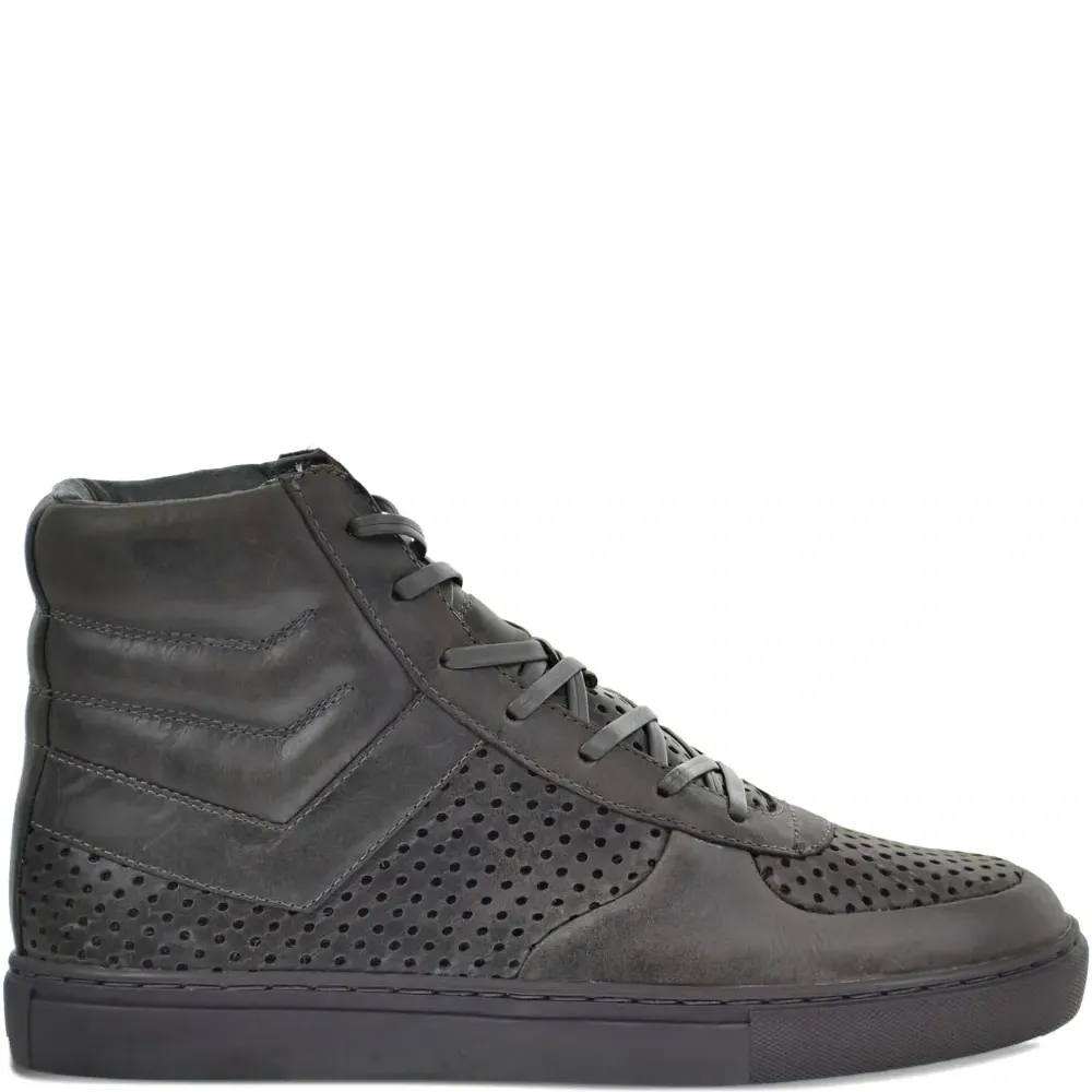 Кожаные высокие кеды Mercer