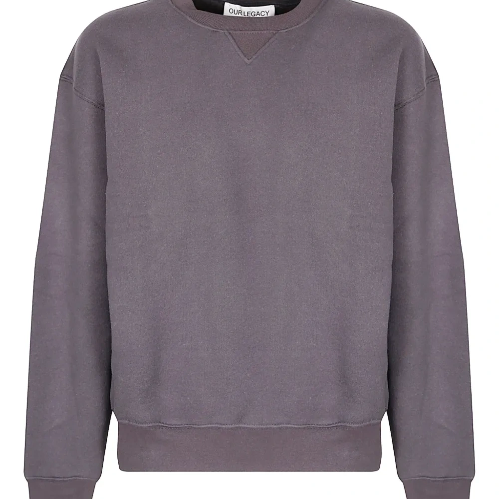 Свитшот из хлопка и шерсти