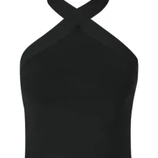 Топ на шее (топ с воротником-халтэр)