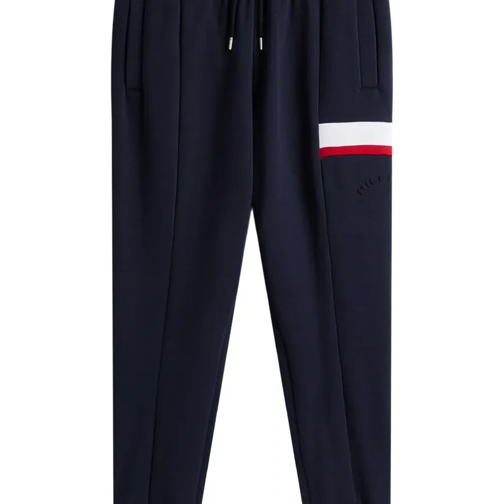 Брюки с кулиской и вставками