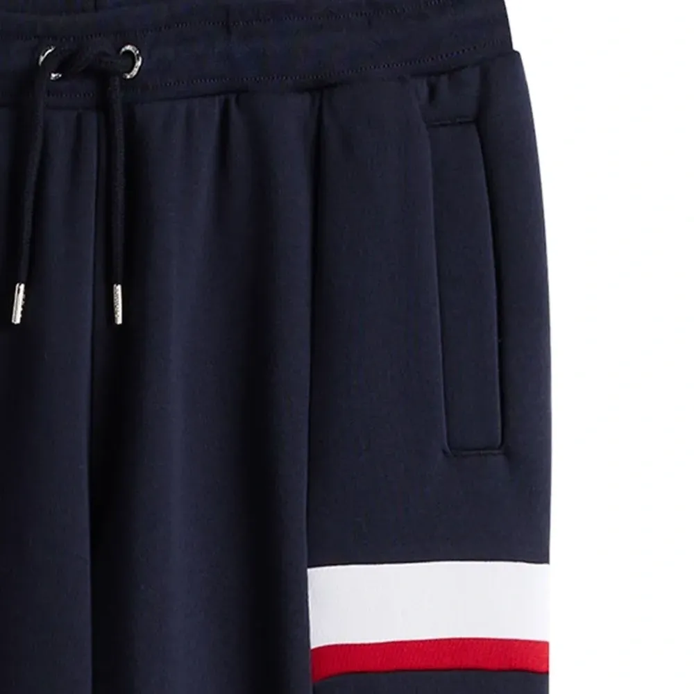 Брюки с кулиской и вставками