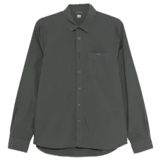 Рубашка с длинными рукавами и карманом