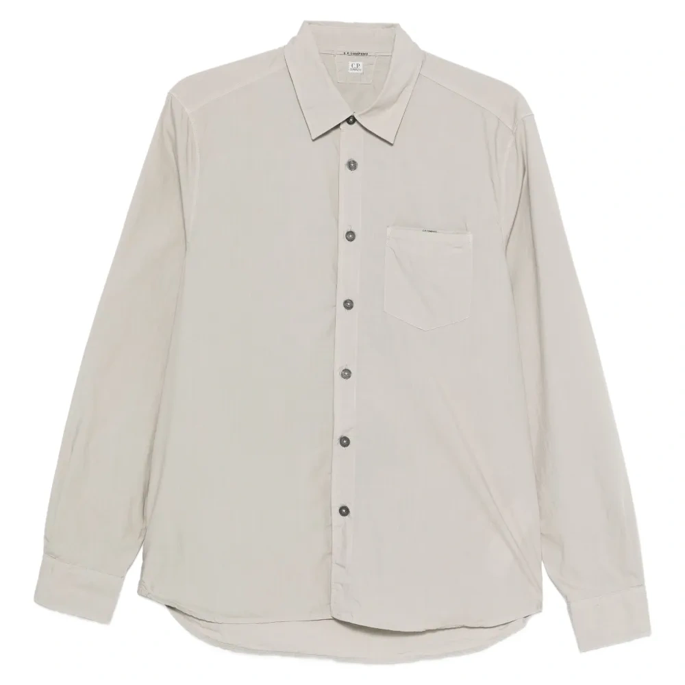 Рубашка с длинными рукавами и карманом