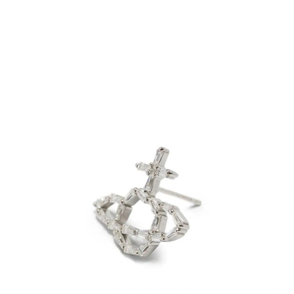 Серьги с логотипом Orb