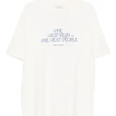 Футболка с принтом-текстом