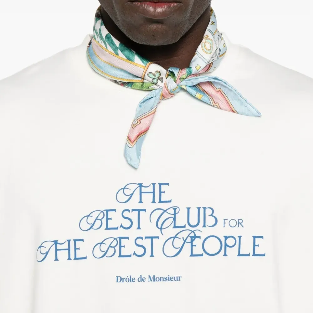 Футболка с принтом-текстом