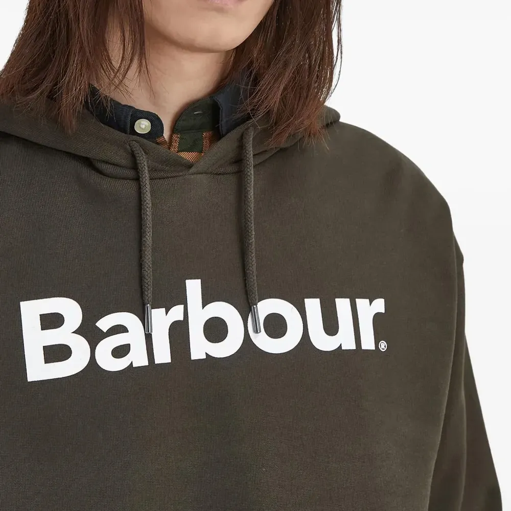 Худи с принтом-логотипом