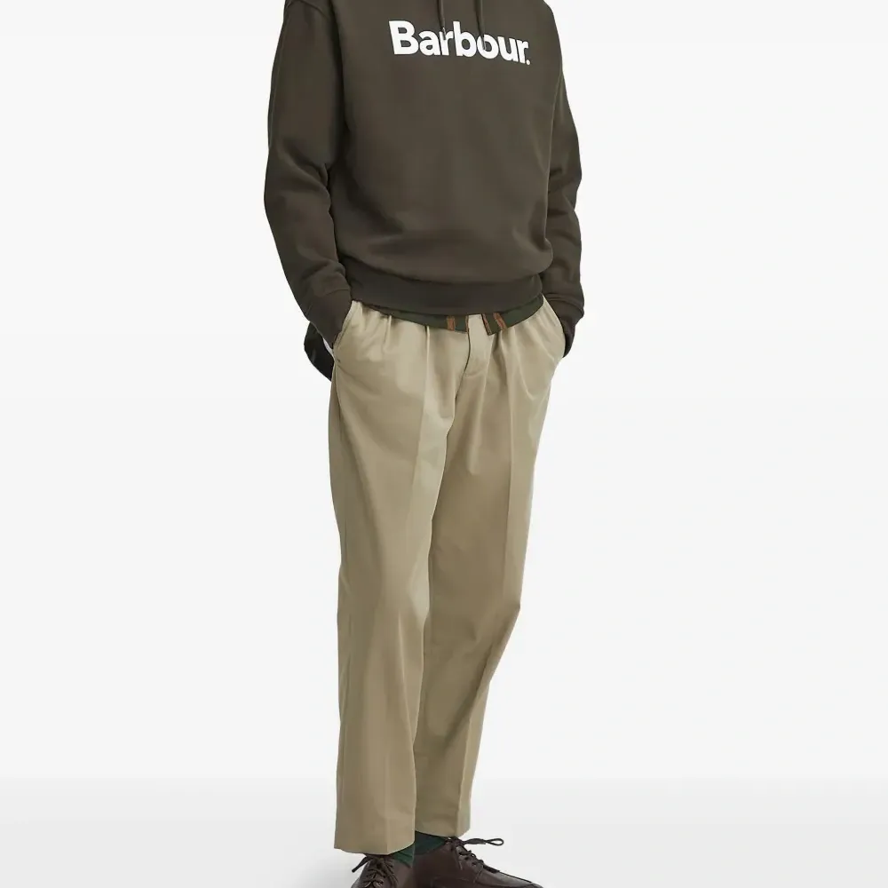 Худи с принтом-логотипом