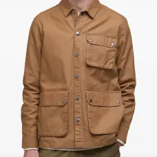 Рубашка-оверсайз с многими карманами на пуговицах Рубашка-оверсайз с многими карманами на пуговицах