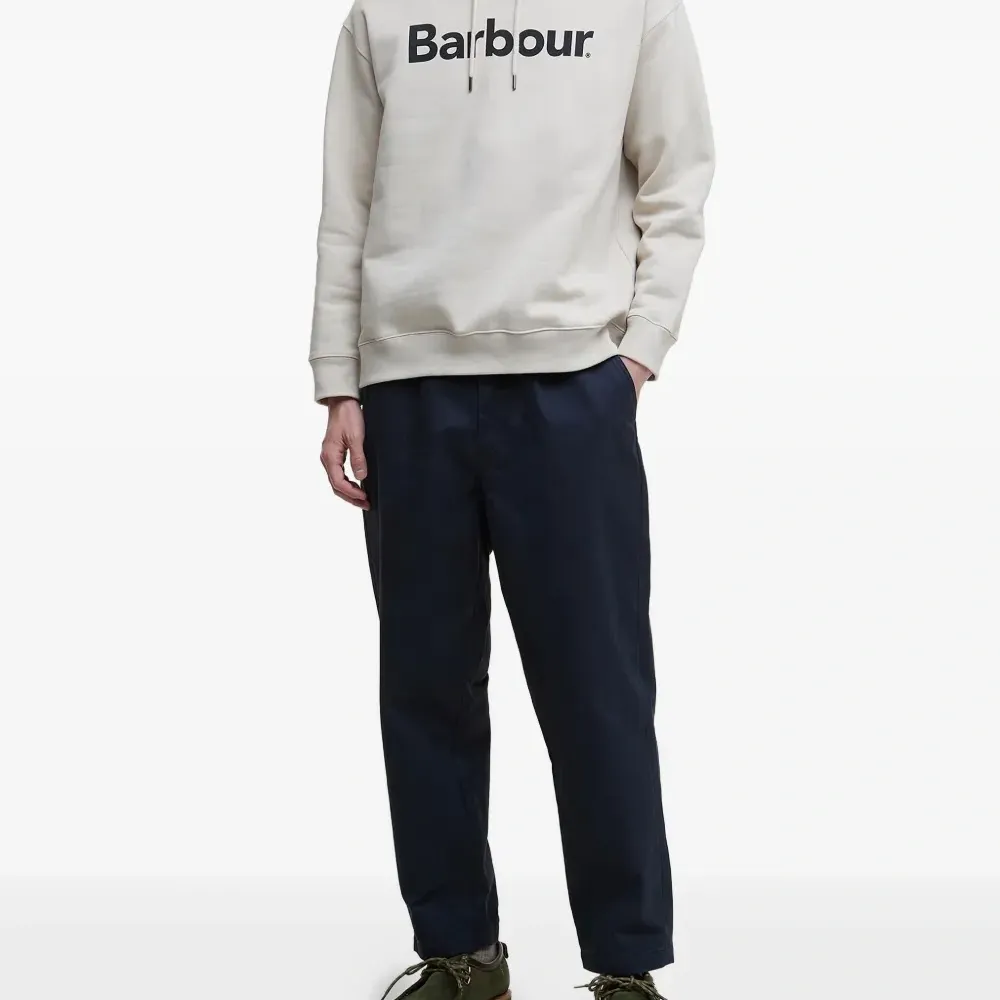 Хлопковое худи с логотипом