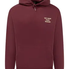 Худи с принтом-слоганом