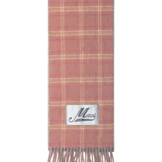 Клетчатый шарф с бахромой Клетчатый шарф с бахромой