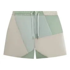 Шорты в стиле пэчворк