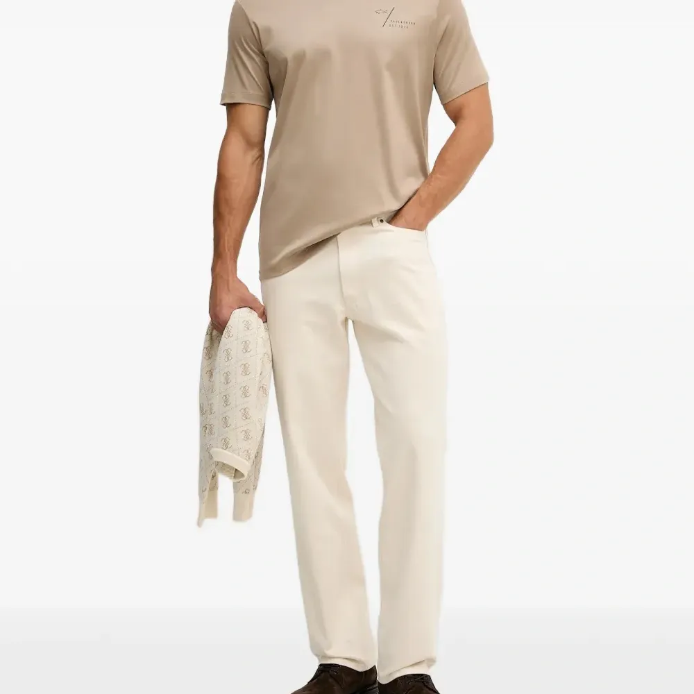 Футболка с короткими рукавами и принтом-логотипом Футболка с короткими рукавами и принтом-логотипом