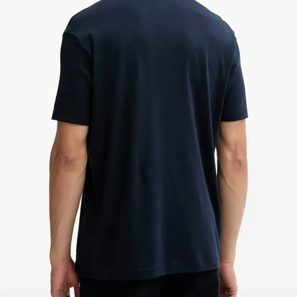 Футболка с круглым вырезом и логотипом