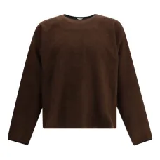 Свитер из расчёсанной шерсти