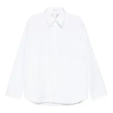 Рубашка с вставками