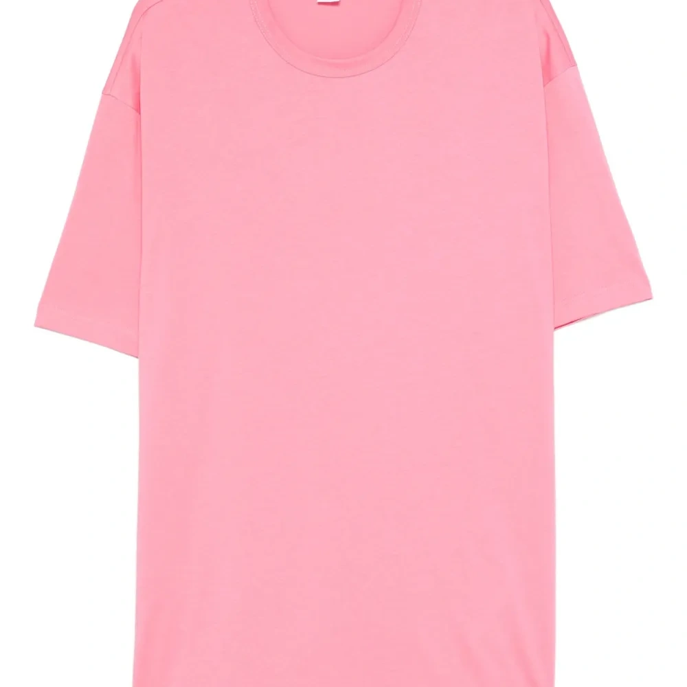 Футболка с круглым вырезом и короткими рукавами