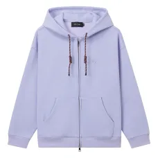 Худи на молнии с завязками