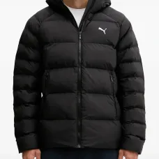 Куртка с капюшоном и логотипом