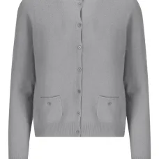 Кардиган из кашемира с накладными карманами