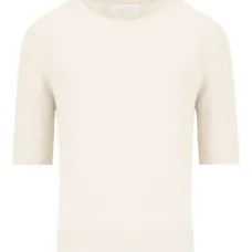 Свитер из кашемира в рубчик