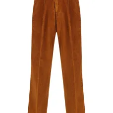 Прямые брюки из вельвета