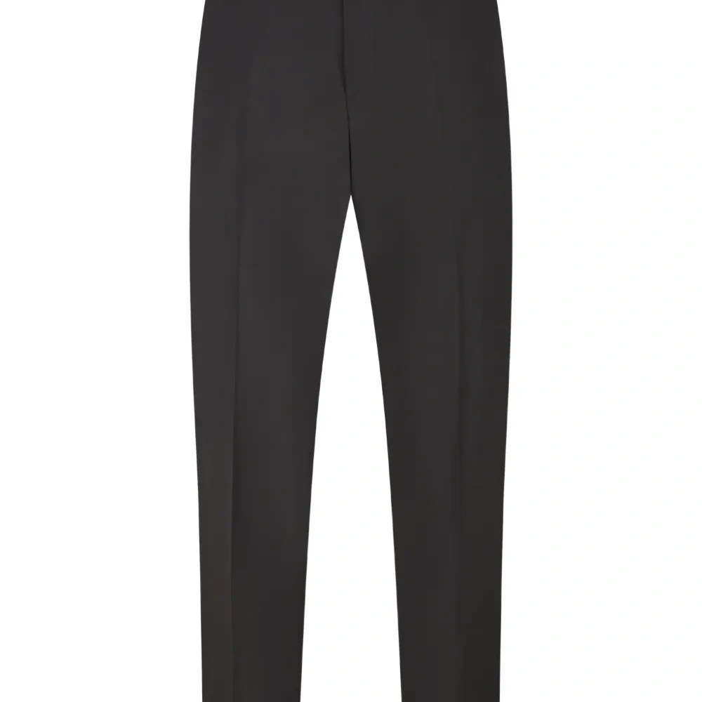 Прямые шерстяные брюки